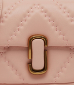 Кожаная сумка-мессенджер THE QUILTED LEATHER J MARC MINI Marc Jacobs - пудро-розовый(2S3HSH016H03)
