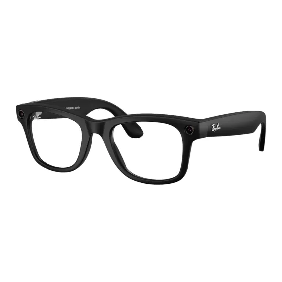 Умные очки RayBan Wayfarer Gen 2 RW4012 (Матовая чёрная оправа, линзы прозрачные) Matte Black/Clear L