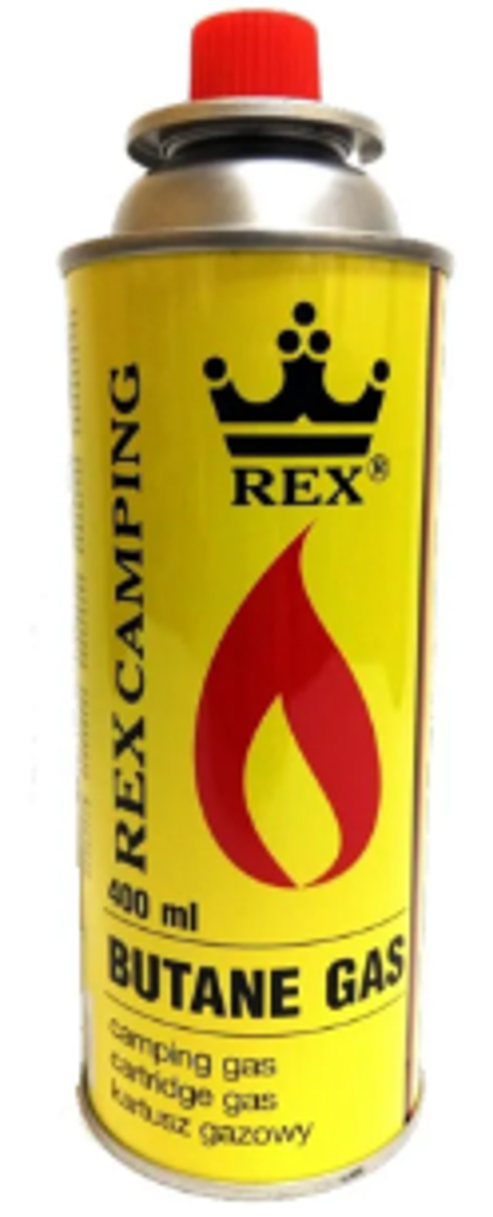 Картридж для газовых приборов "REX CAMPING" (220г/28шт)