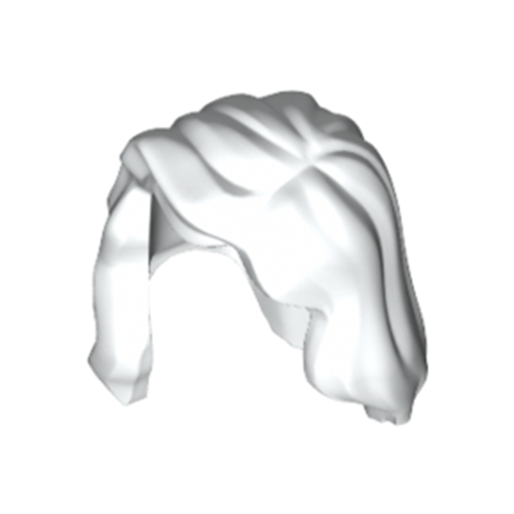 Волосы 85974 White