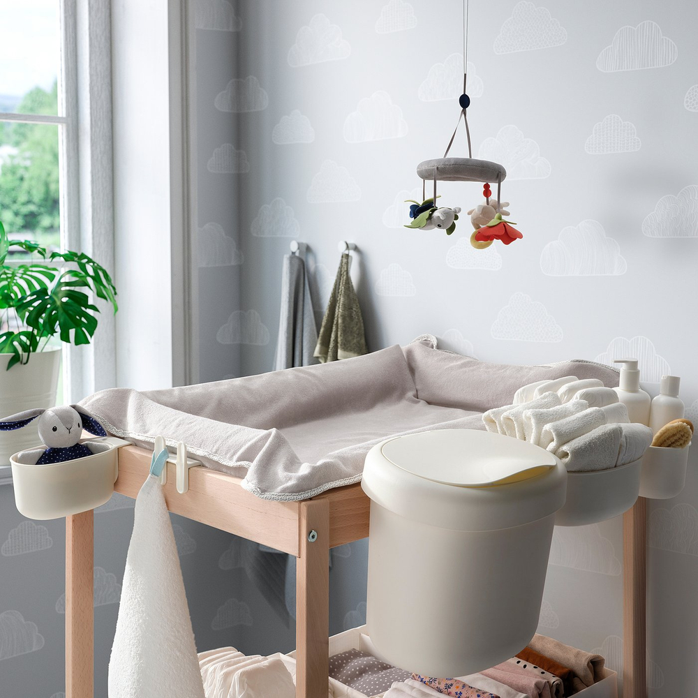 IKEA ÖNSKLIG  (ИКЕА ЁНСКЛИГ)  -  Корзины подвесные, 4 шт. - белый