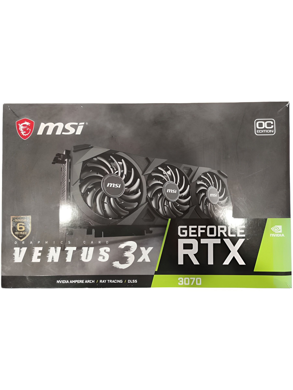 Видеокарта MSI GeForce RTX 3070 VENTUS 3X OC 8Gb