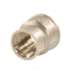 Муфта латунь никель переходная Ду 32х15 (1 1/4"х1/2") ВР/ВР VALFEX VF.240.N.114.012