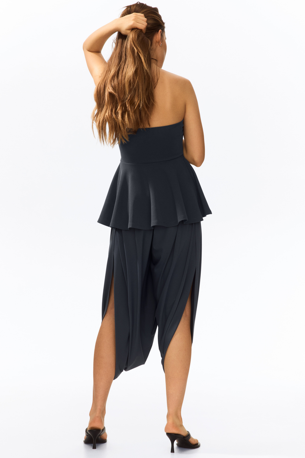 Брюки-баллоны с запахом — длина 3/4 - H&M