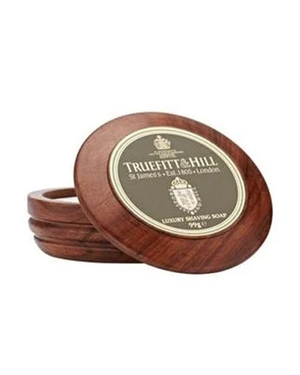 Luxury Shaving Soap in wooden bowl 99 г Люкс-мыло для бритья (в деревянной чаше)