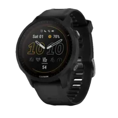 Garmin Forerunner 955 Solar с черным ремешком