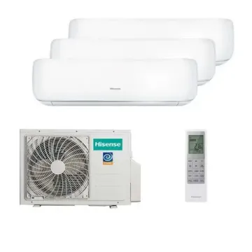 Мультисплит система на 3 комнаты Hisense AMS-09UW4RVETG00 x 2 + AMS-12UW4RVETG00 / AMW3-24U4RJC