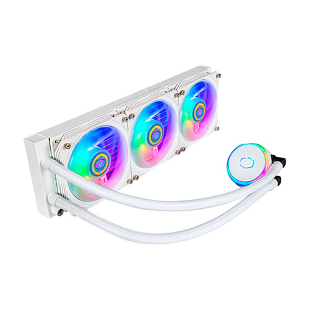 Система охлаждения Cooler Master MasterLiquid PL360 Flux White Edition ARGB