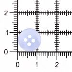 Пуговицы 4 прокола 18L=11 мм, пластик, col.08 голубой, 72 шт, CN2842
