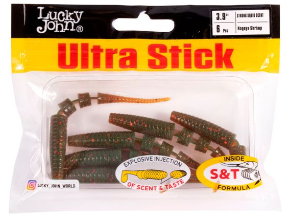 Слаги съедобные LJ Pro Series Java Stick 3,9in (10 см), цв. 085, 6 шт.