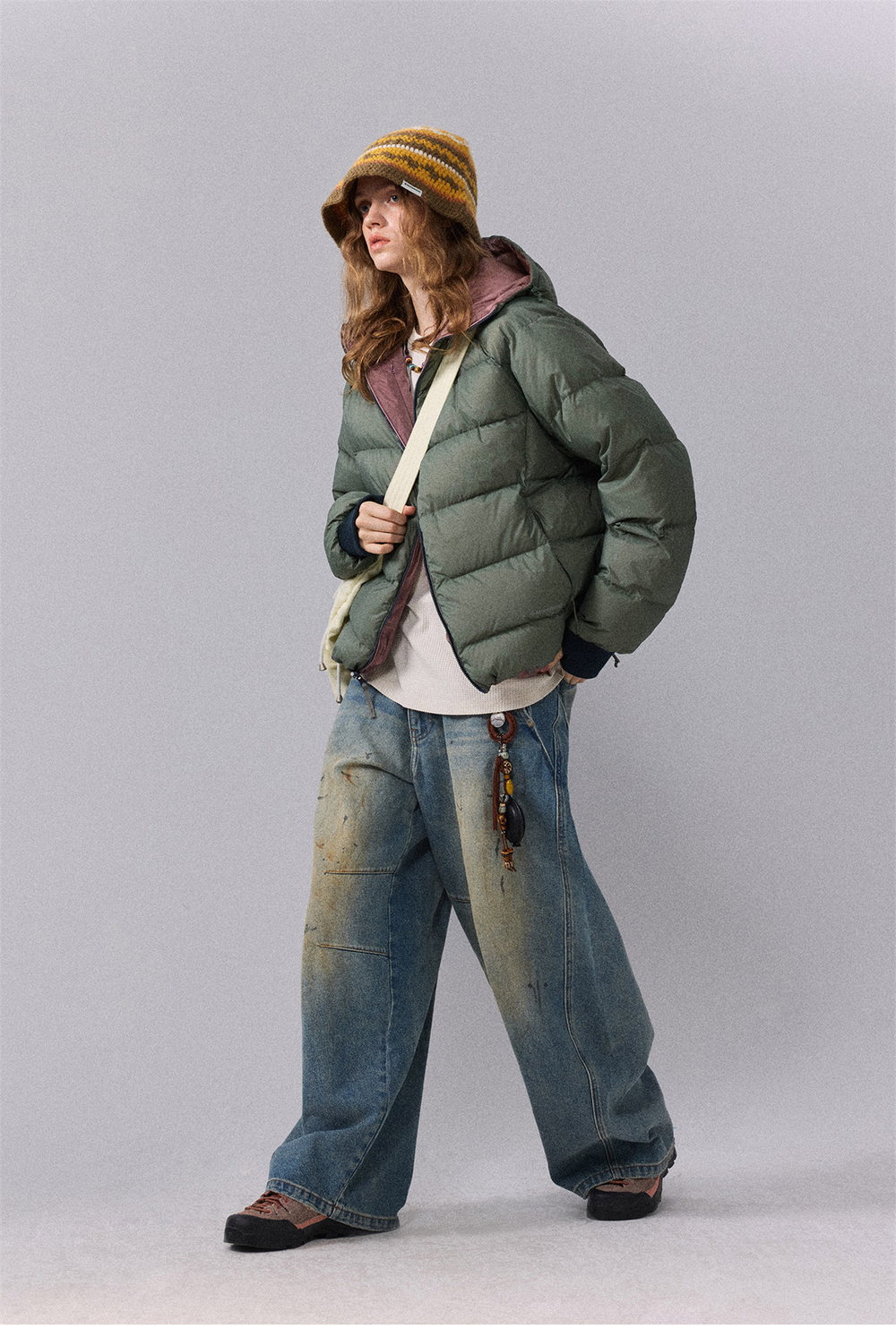 WMNS Куртка Nothomme Monterest Double Face розовый