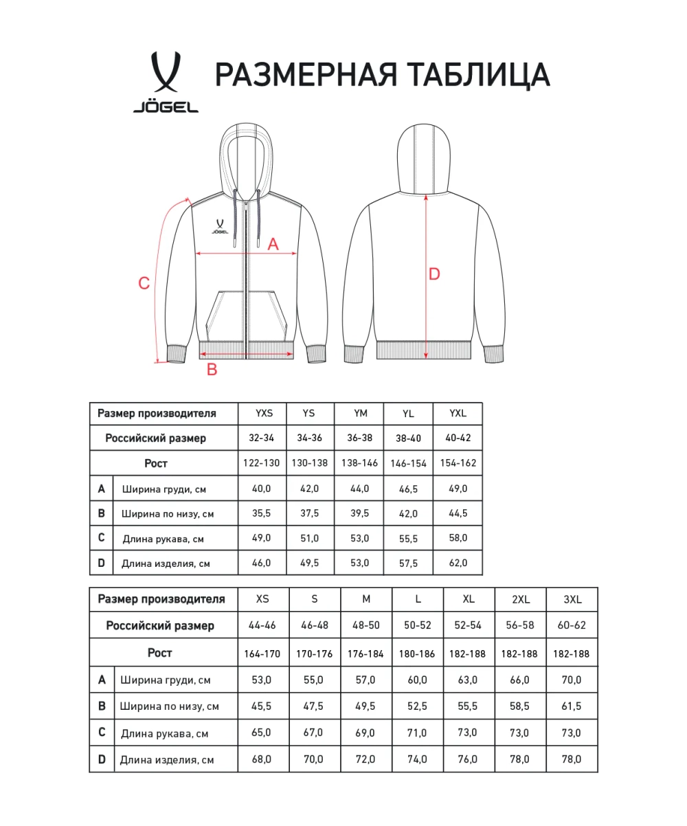Худи на молнии ESSENTIAL Cotton FZ Hoodie, темно-синий, детский