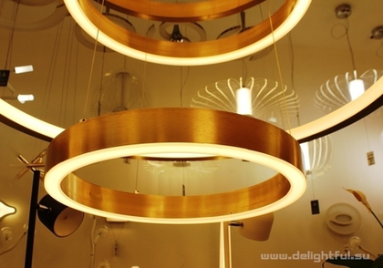 дизайнерский светильник Light Ring Lamp  by  HENGE style  ( 60 CM )