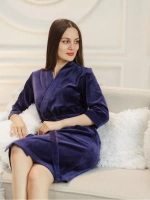 Халат домашний велюровый