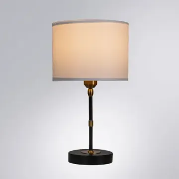 Настольная лампа 1*E27 A4090LT-1BK черный/белый JAMIE Arte Lamp