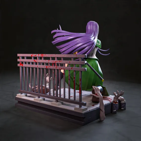 Saeko Busujima diorama - Highschool of the Dead