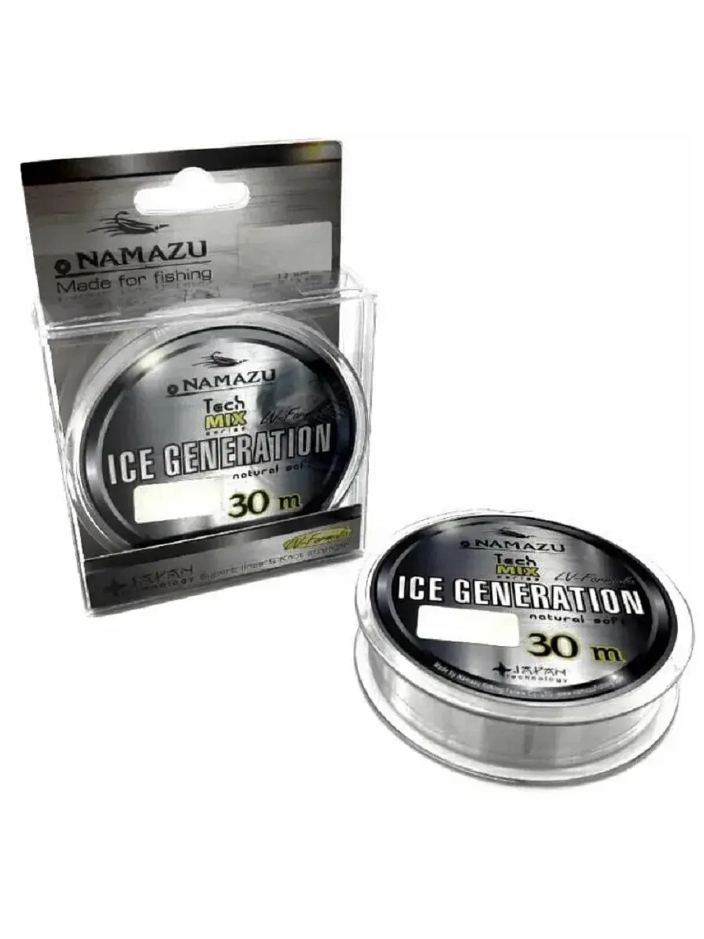 Леска "Ice Generation", L-30 м, прозрачная