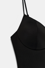 БОДИ С ВЫРЕЗОМ СЕРДЕЧКОМ — ZARA