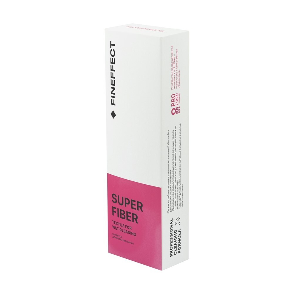 Fineffect SUPERFIBER Салфетка для влажной уборки 37см*37см