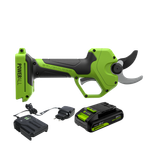 Секатор аккумуляторный Greenworks PR24320, 24V, 32 мм, c 1 х АКБ 2 Ач и ЗУ (PR24320UA)