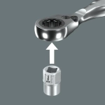 Набор с трещоткой Kraftform Kompakt Zyklop Mini 2 WERA 05135021001
