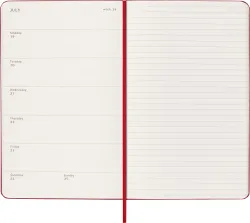 Еженедельник Moleskine Classic WKNT Large на 2027 год (DHF212WN3) 2