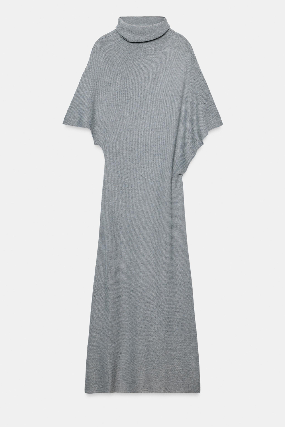 ДЛИННОЕ ТРИКОТАЖНОЕ ПЛАТЬЕ — ZARA