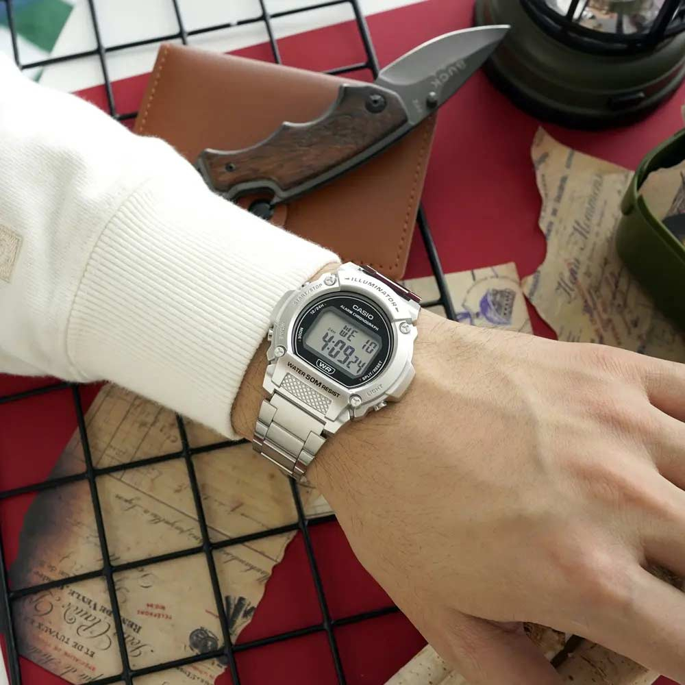 Часы Casio W-219HD-1A