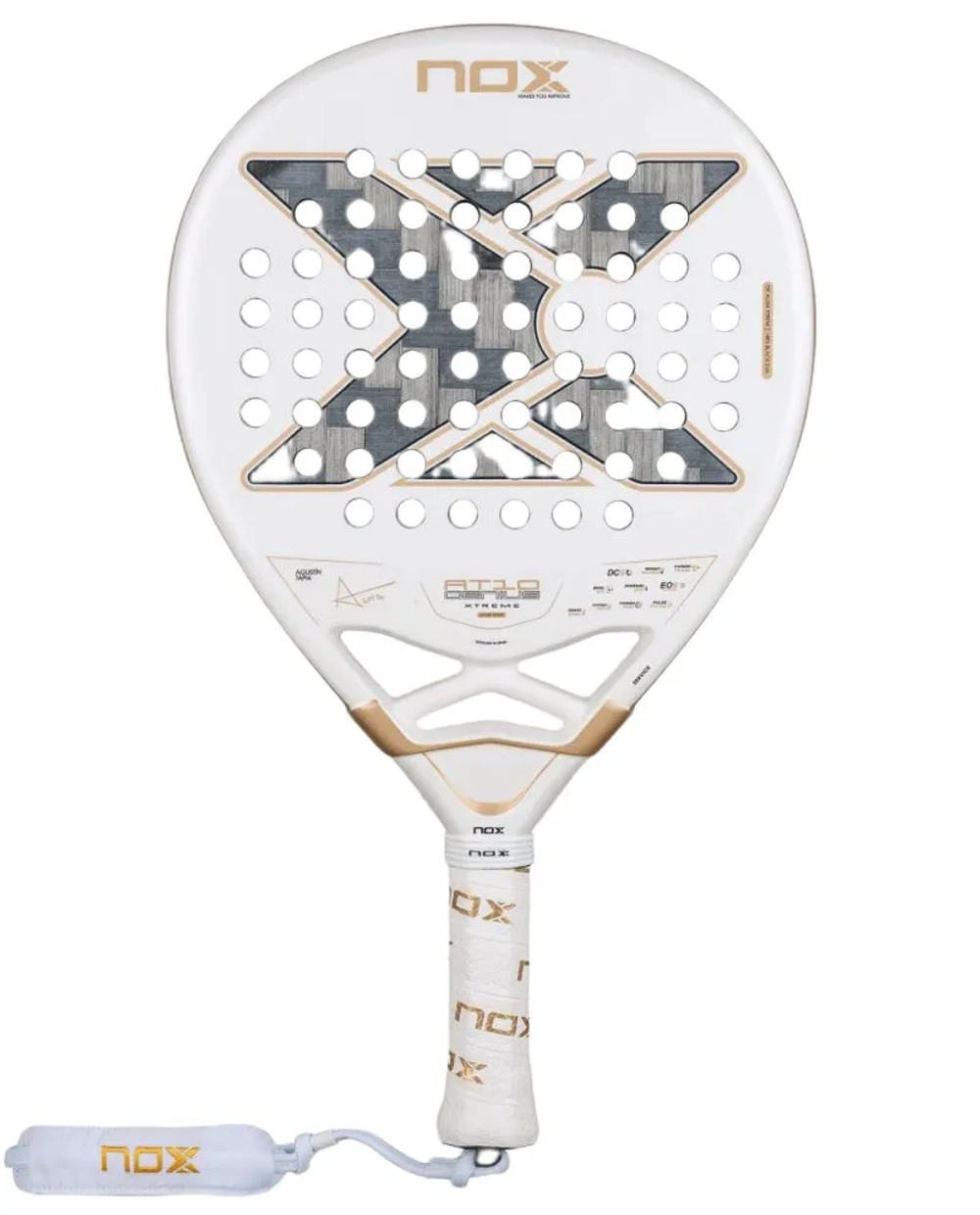 Ракетка для Padel NOX AT10 Luxury Genius 12K Alum XTREM 2026