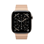 Умные часы Apple Watch Series 11 GPS + Cellular, 46mm, Natural Titanium Case with Gold Link Bracelet