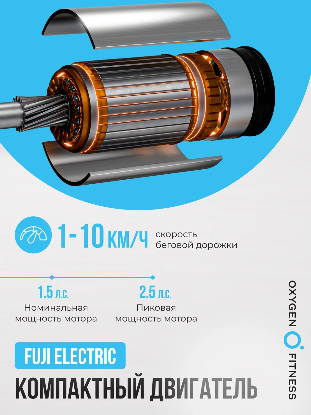 Беговая дорожка OXYGEN FITNESS SELENI PLUS домашняя