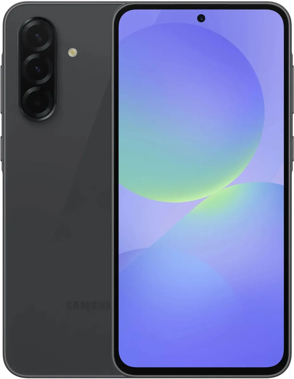 Смартфон Samsung SM-A366E Galaxy A36 5G 256Gb 8Gb черный моноблок 3G 4G 2Sim 6.7" 1080x2340 Android 15 50Mpix 802.11 a/b/g/n/ac/ax NFC GPS GSM900/1800 GSM1900 Protect