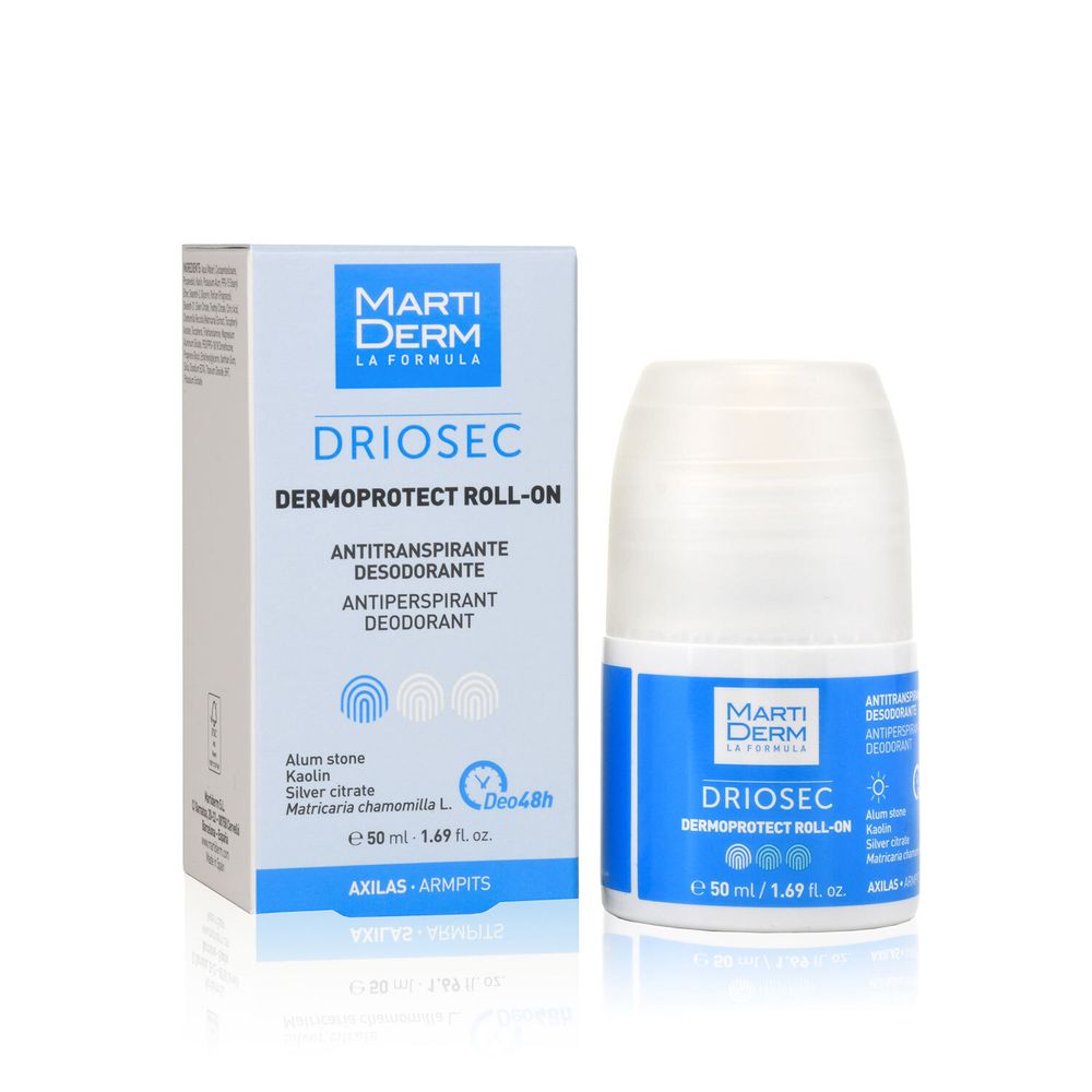 Дезодорант-антиперспирант шариковый MartiDerm Driosec Dermoprotect Roll-On 50мл