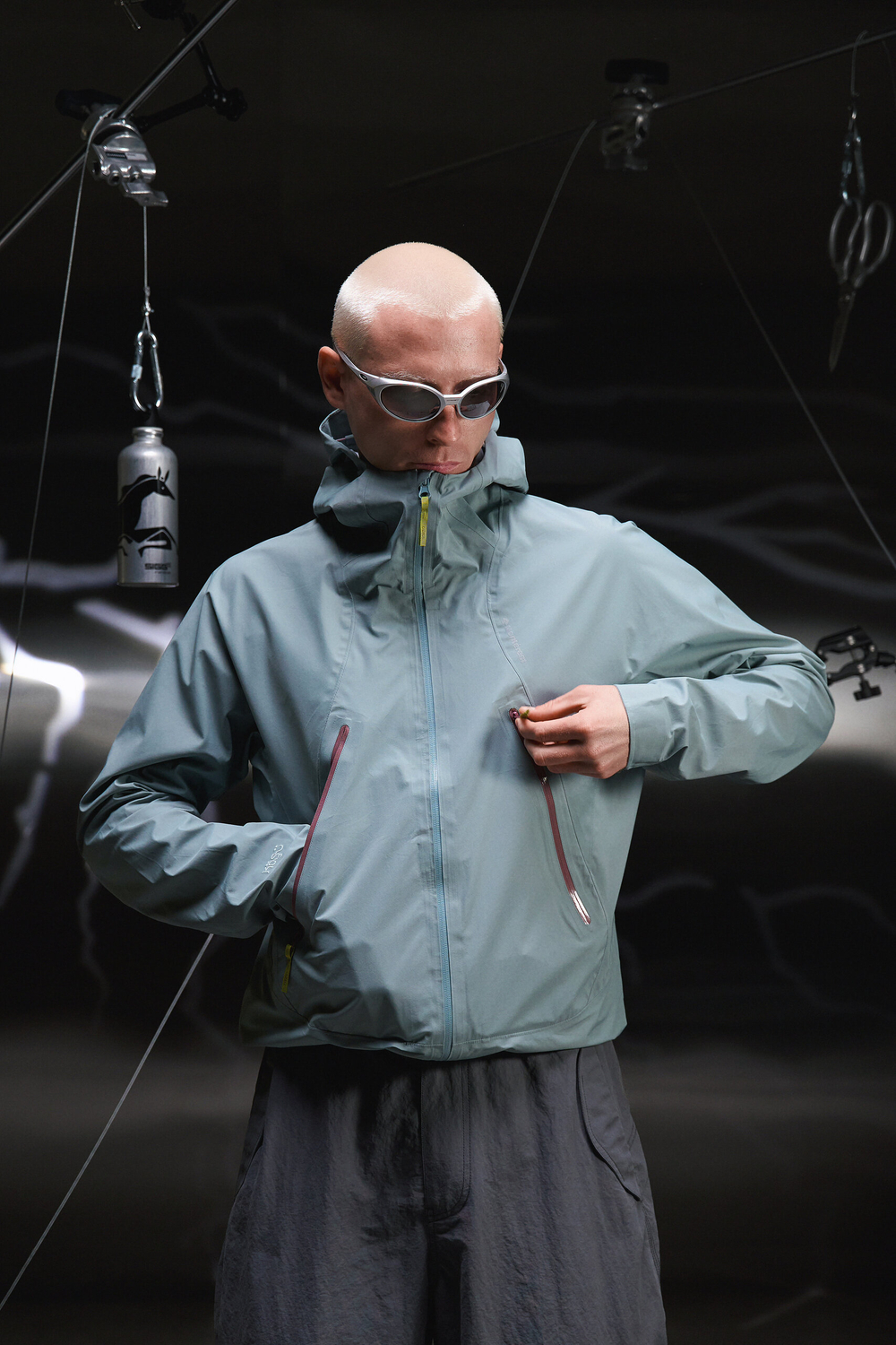 Куртка Monterest Instant Mountain Lightweight Hardshell Jacket "Mountain Gray"