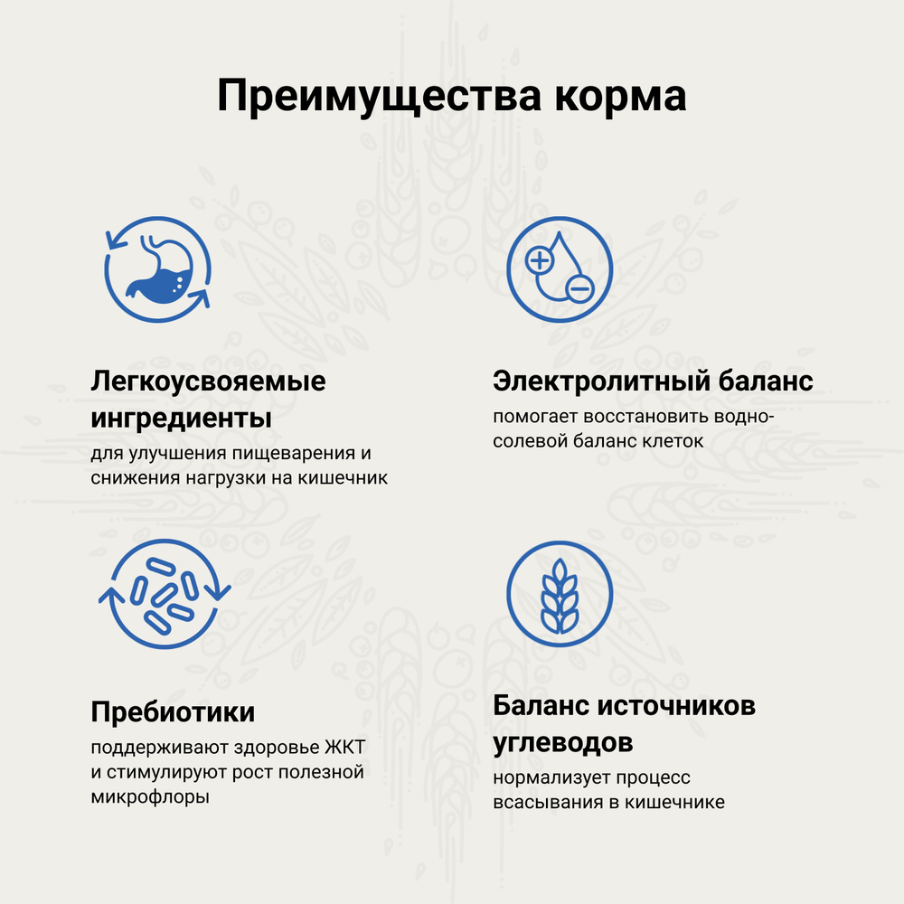 Ветеринарная диета CRAFTIA GALENA DOG GASTROINTESTINAL CARE Гастроинтестинал для собак при заболеваниях ЖКТ 10 кг