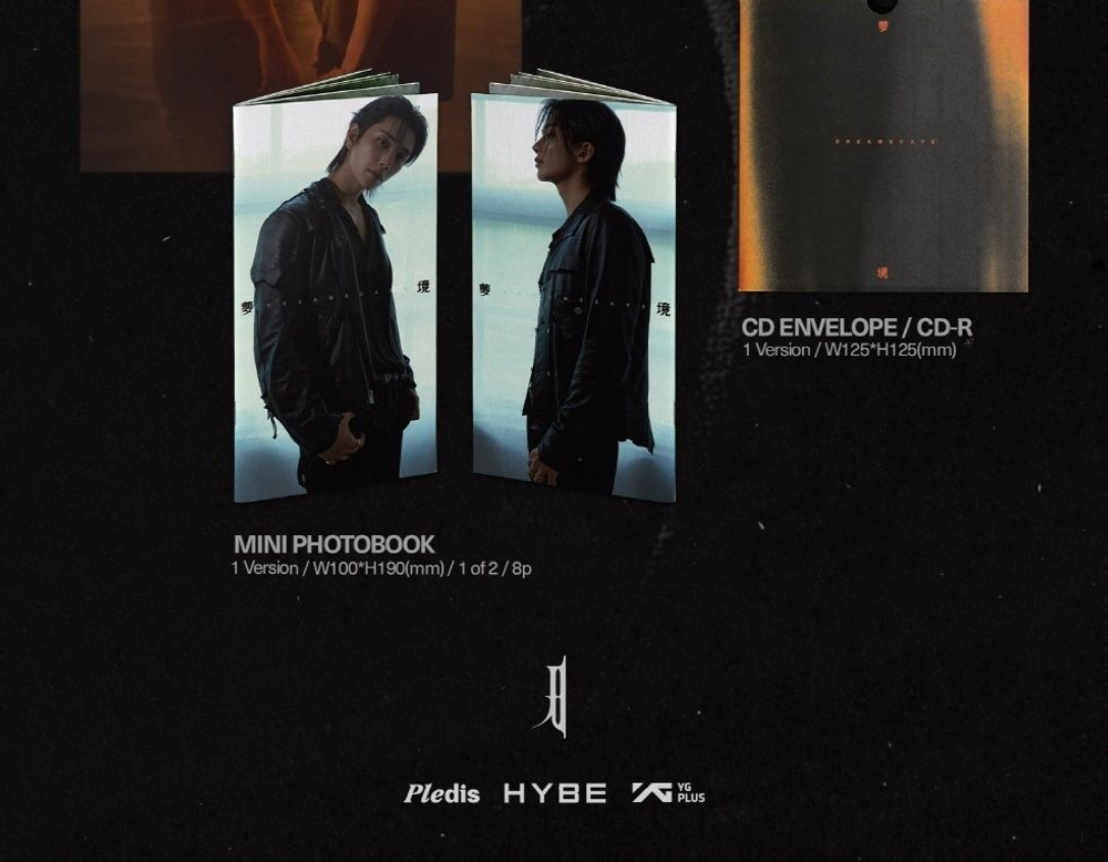 Альбом JEONGHAN X JOSHUA (SEVENTEEN) - DREAMSCAPE 1st Mini Album RANDOM Version