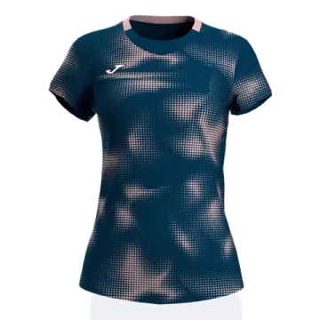 Женская теннисная футболка Joma Smash Short-Sleeve - blue navy