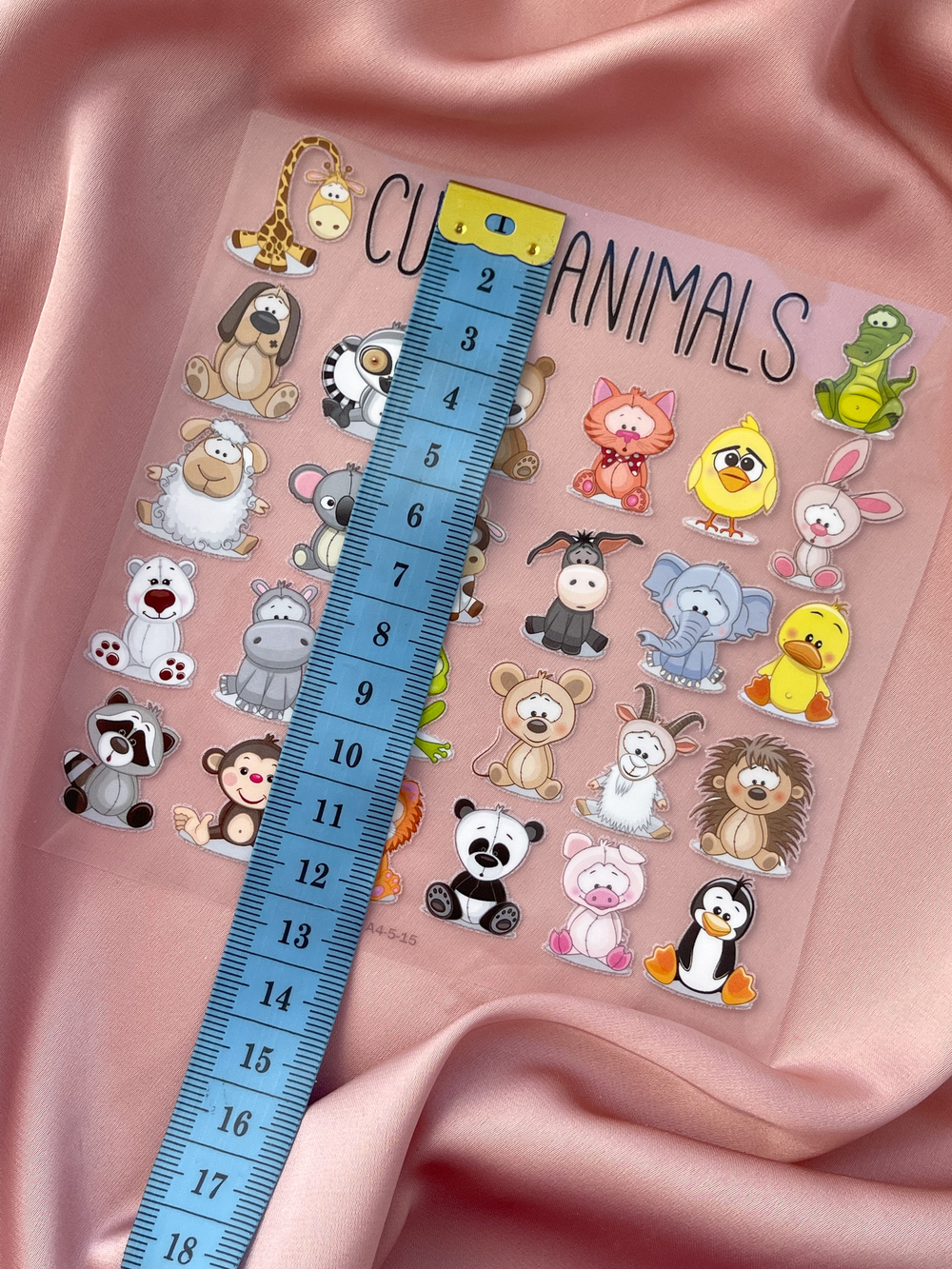 Термонаклейка "Cute Animals"