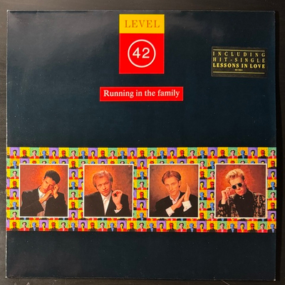Level 42 ‎– Running In The Family (Германия 1987г.)