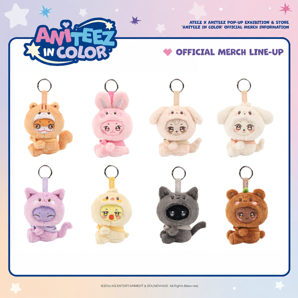 Плюшевый брелок ANITEEZ X TINY PLUSH KEYRING
