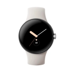 Умные часы Google Pixel Watch Wi-Fi + LTE 41mm, Silver/Chalk (Полированный серебристый корпус, ремешок цвета мел)