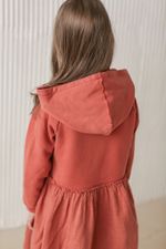 платье с капюшоном
