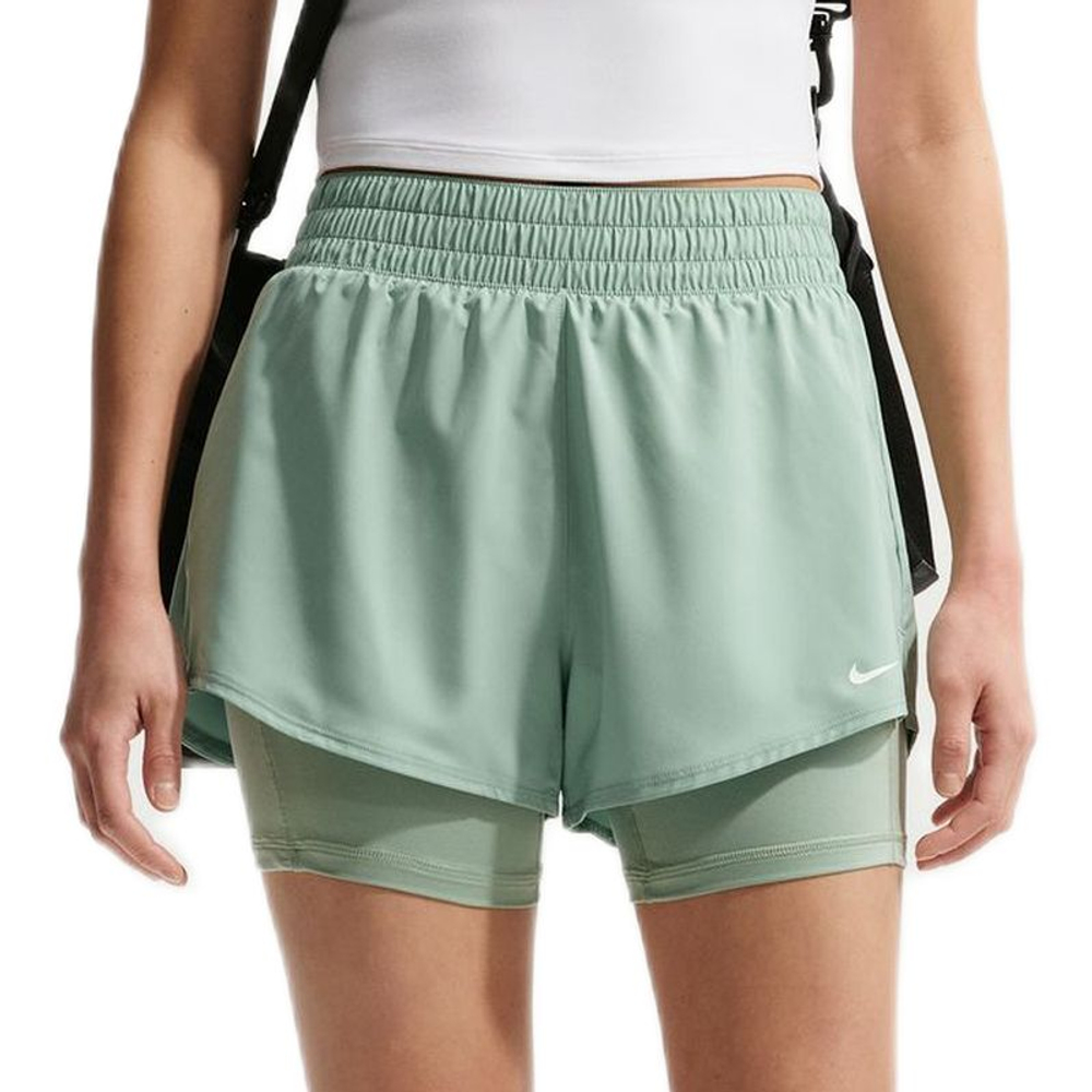 Женские теннисные шорты Nike Dri-Fit One - steam/white