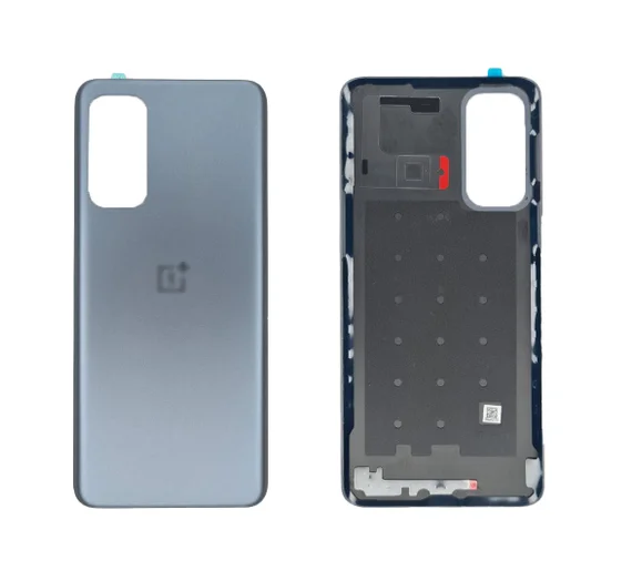 Задняя крышка для OnePlus Nord 2 серая (Gray Sierra) без стекла камеры