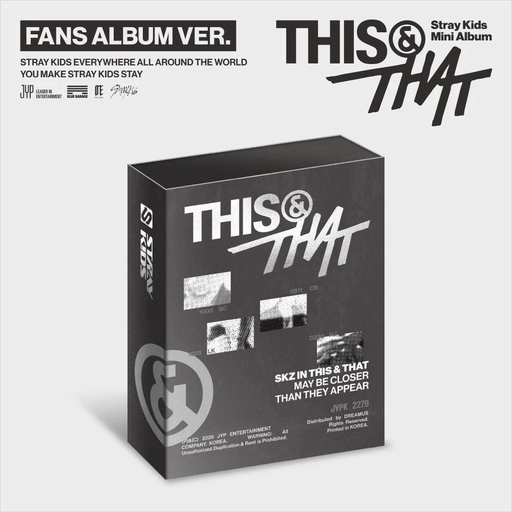 Альбом STRAY KIDS - THIS & THAT [FANS ALBUM ver.]
