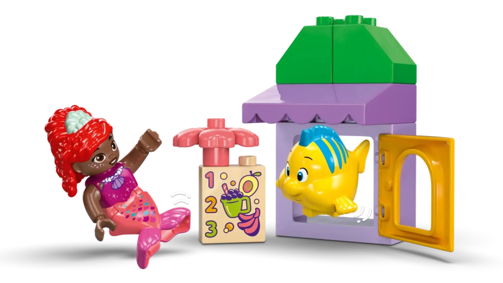 Конструктор LEGO Disney 10420 Киоск Ариэля и Флаундера в кафе