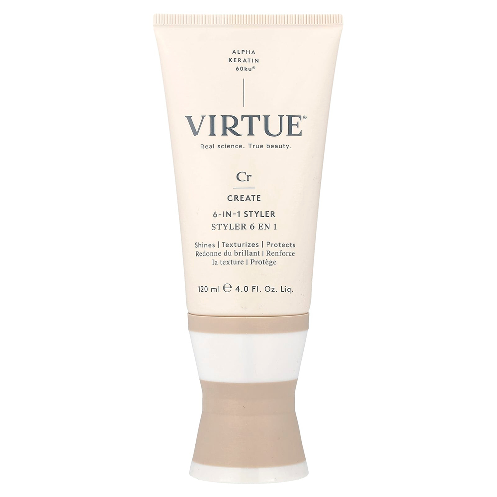 Virtue Labs, Creat, средство для укладки волос 6 в 1, 120 мл (4 жидк. унции)