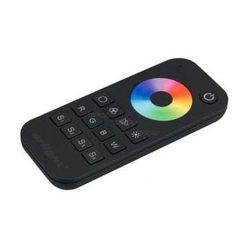 Пульт для управления RGBW источниками света 023479 SMART-R28-RGBW Black (1 зона, 2.4G)Arlight