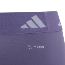 Шорты для девочки теннисные Adidas Girls Techfit Short Leggins - magic lilac/white