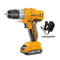 Аккумуляторный шуруповерт 16.8 В INGCO CDLI1611